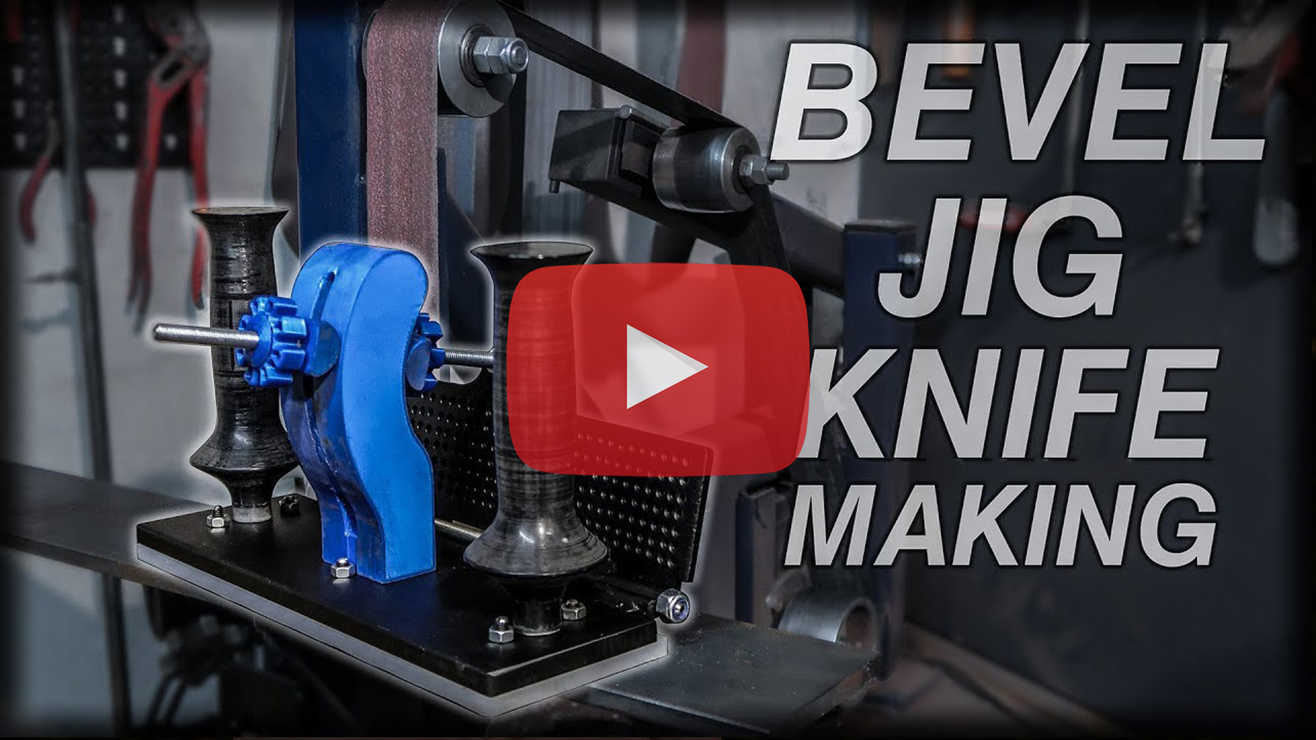 Bevel Grinding Jig Knife Making DIY Black Beard Projects