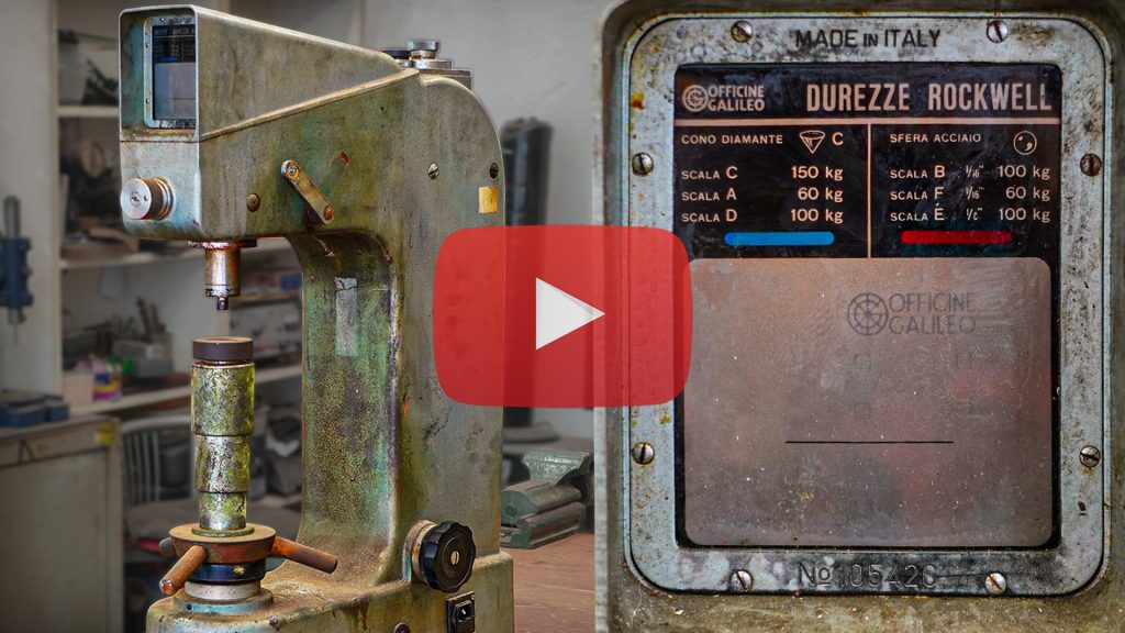 Galileo Rockwell Hardness Tester Restoration Black Beard Projects